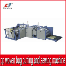 Maquinaria industrial Máquina automática de corte y costura para plástico PP Tejido de tela Roll Bottom